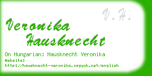 veronika hausknecht business card